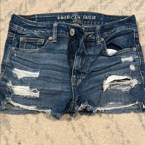 American Eagle Outfitters Women's Blue Denim Shorts